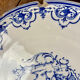5 large serving plates, French production