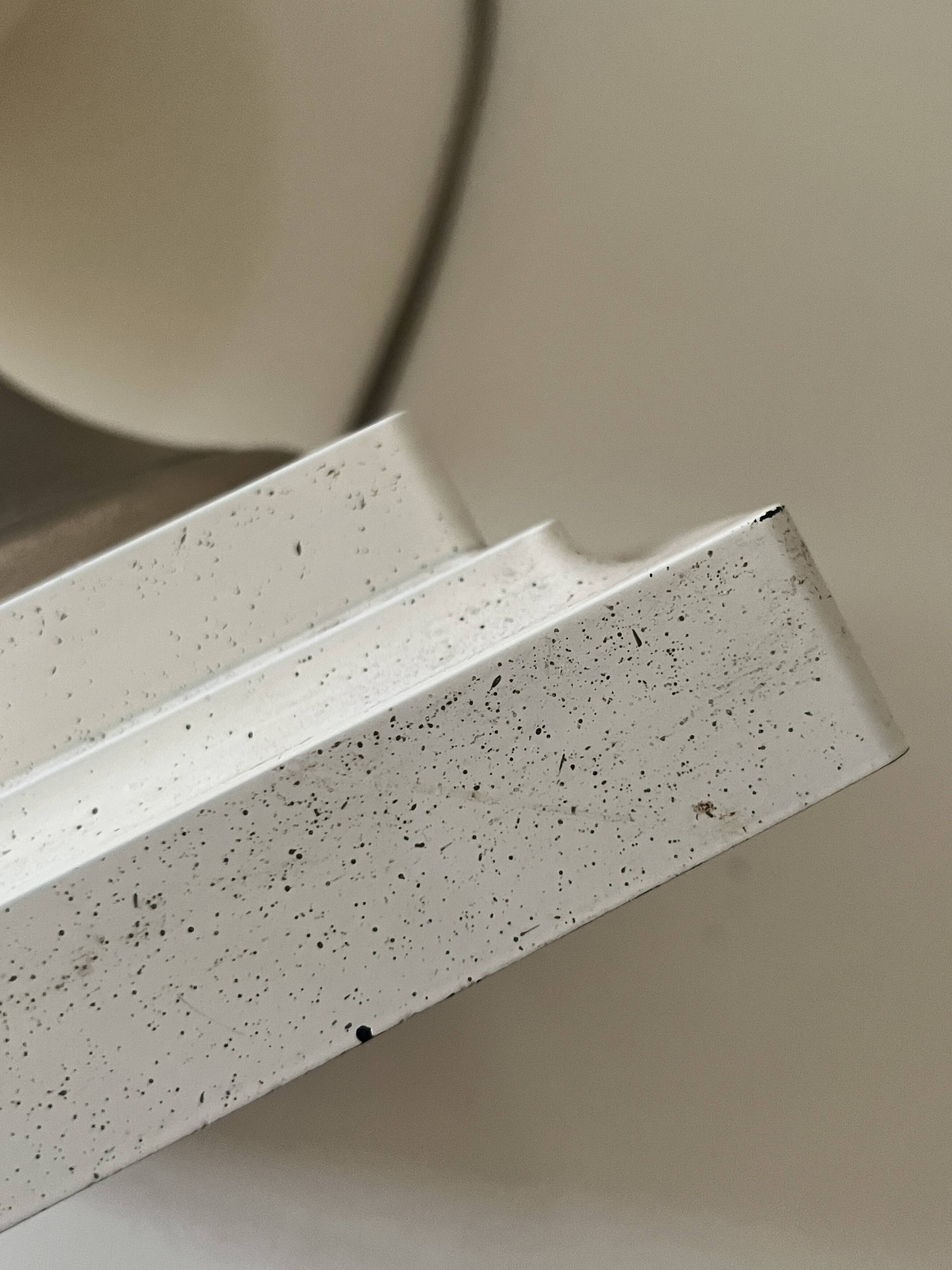 Dolphin lamp model "Oricourt" in ceramic and brass, France 1970.