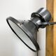Industrial grey wall spotlight, 1960s