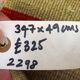 Old Turkish narrow Kilim Runner 347x49 cm shabby chic, vintage kelim