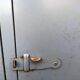 Metal cloakroom cabinet