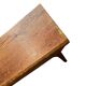 XL vintage wooden bench