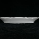 Oval dish in Limoges porcelain for E.Bourgeois paris