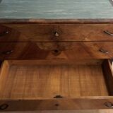 Commode art déco en noyer