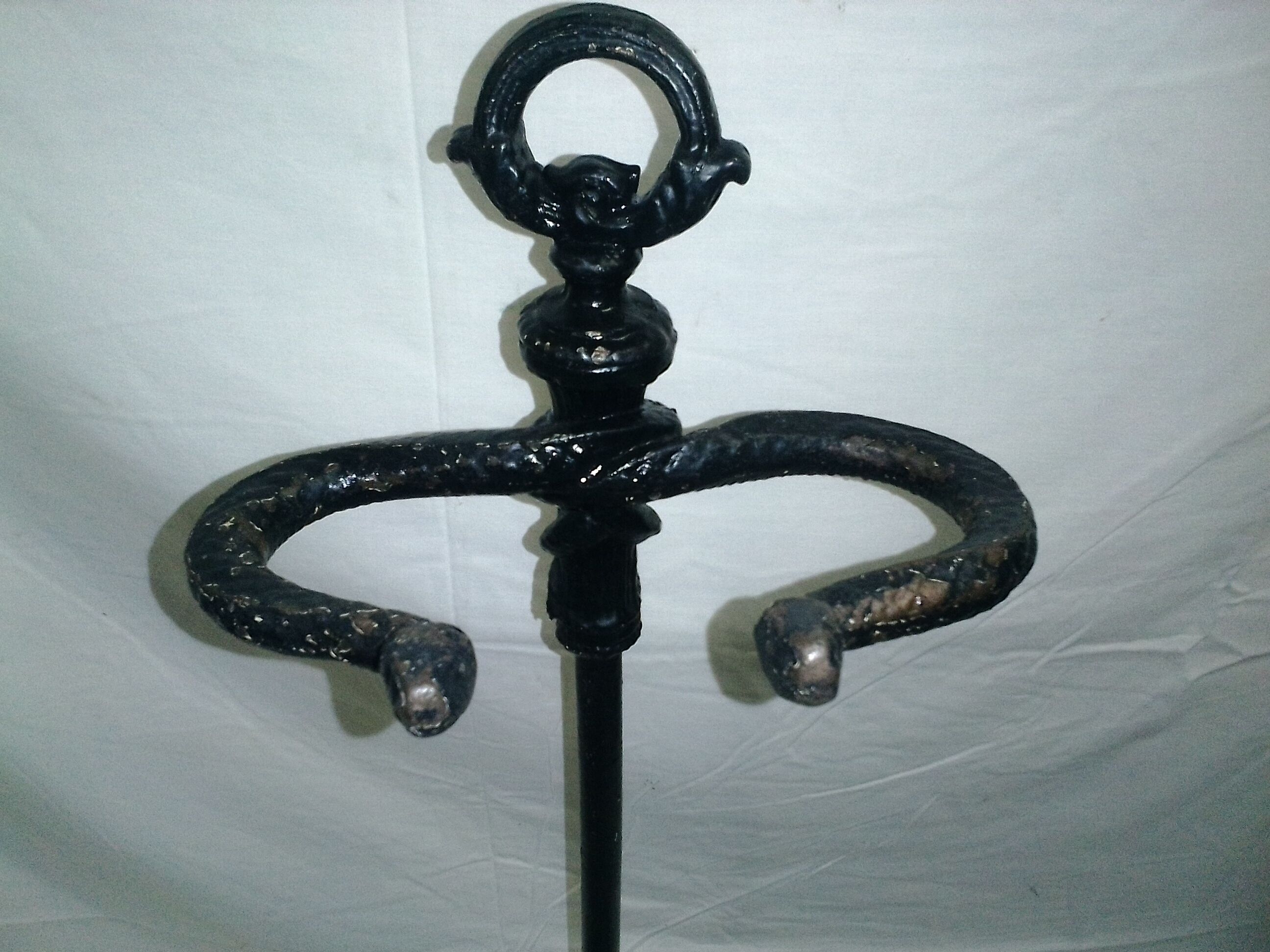 Umbrella holder cane end 19th