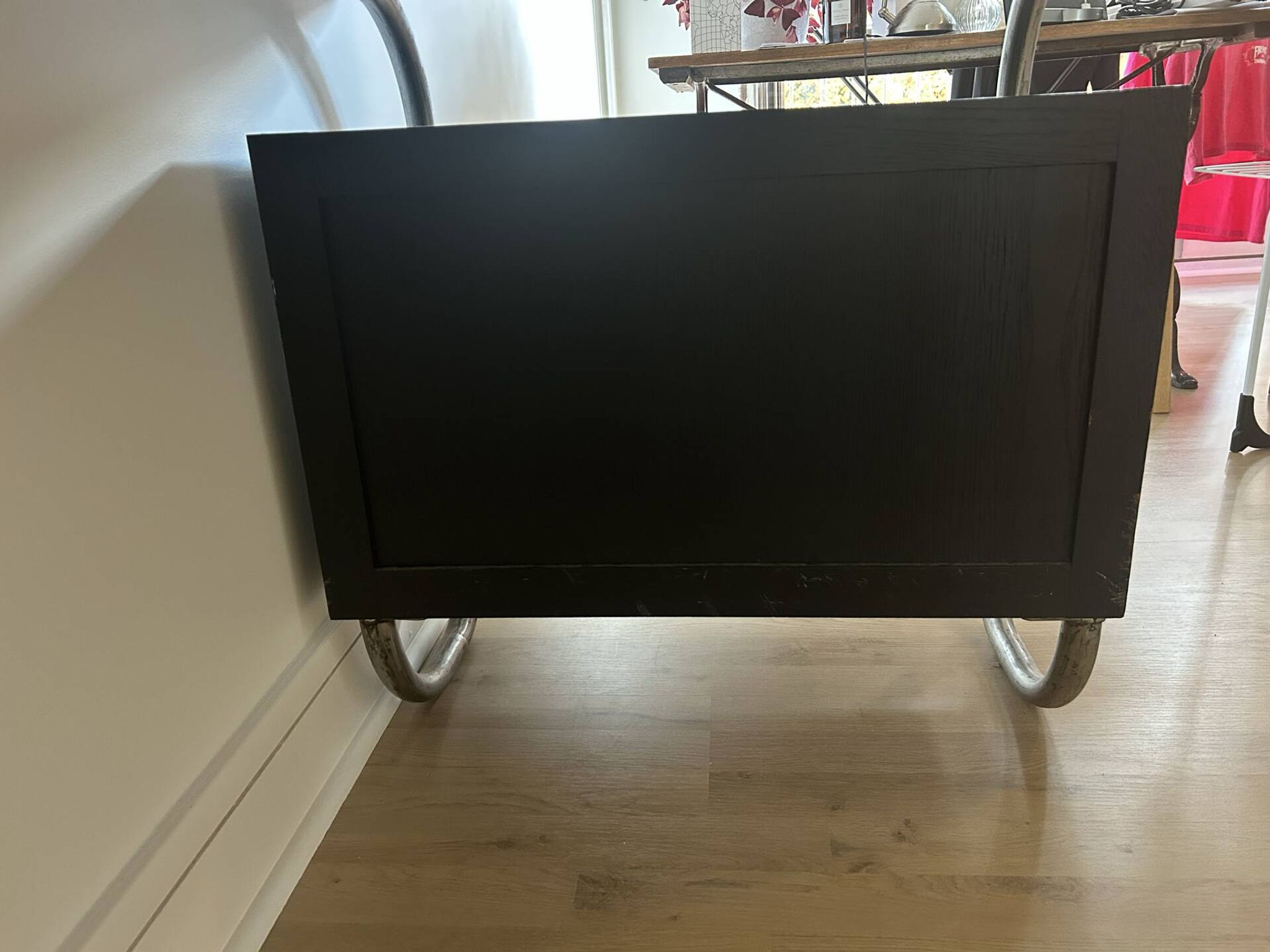 Bureau vintage bois et métal