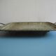 Ancien plateau thé métal argenté doré gilded silver-plated metal tea tray