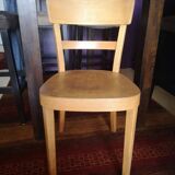 Horgen Glarus bistro chair, signed and made in Switzerland - 1950s