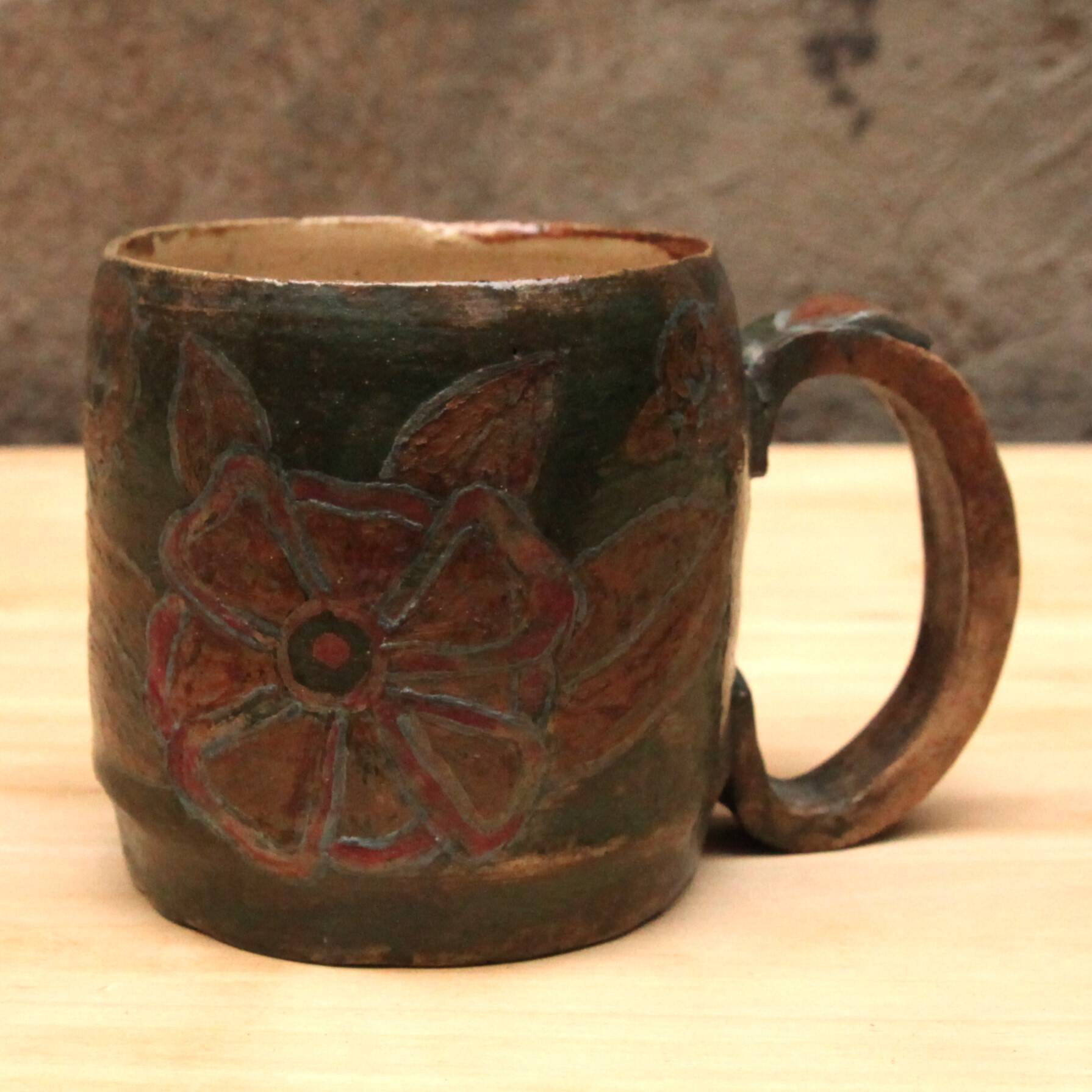 Mug en céramique fait main