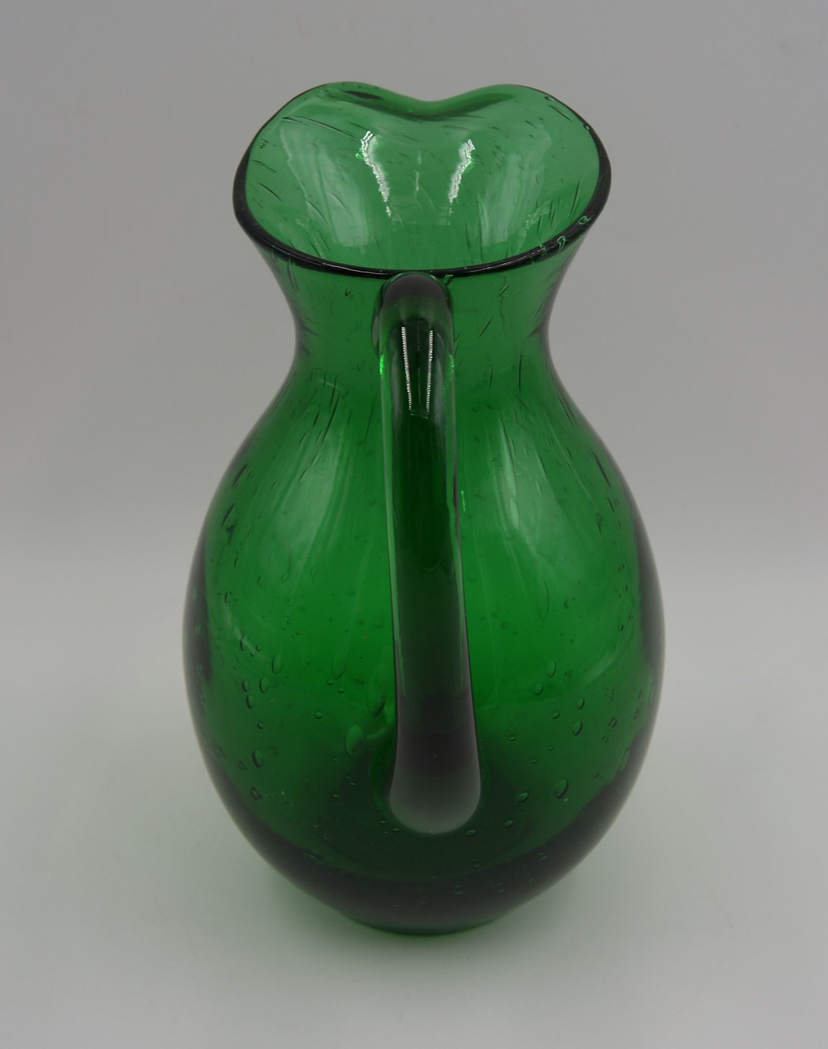 Vintage blown glass decanter