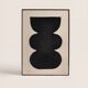 art print after an abstract painting signed Eawy