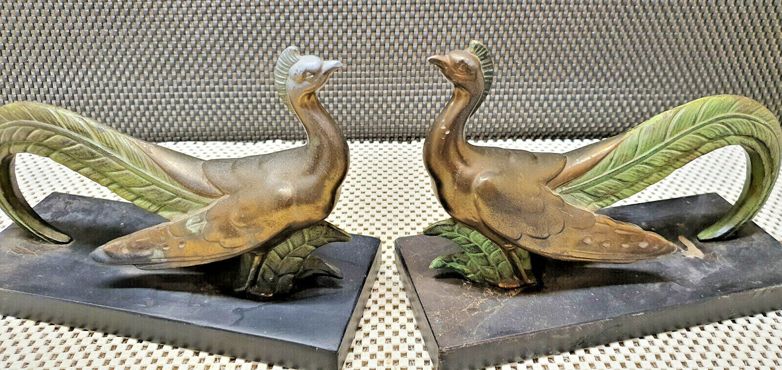 Pair of regulated and marble greenhouse books