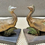 Pair of regulated and marble greenhouse books