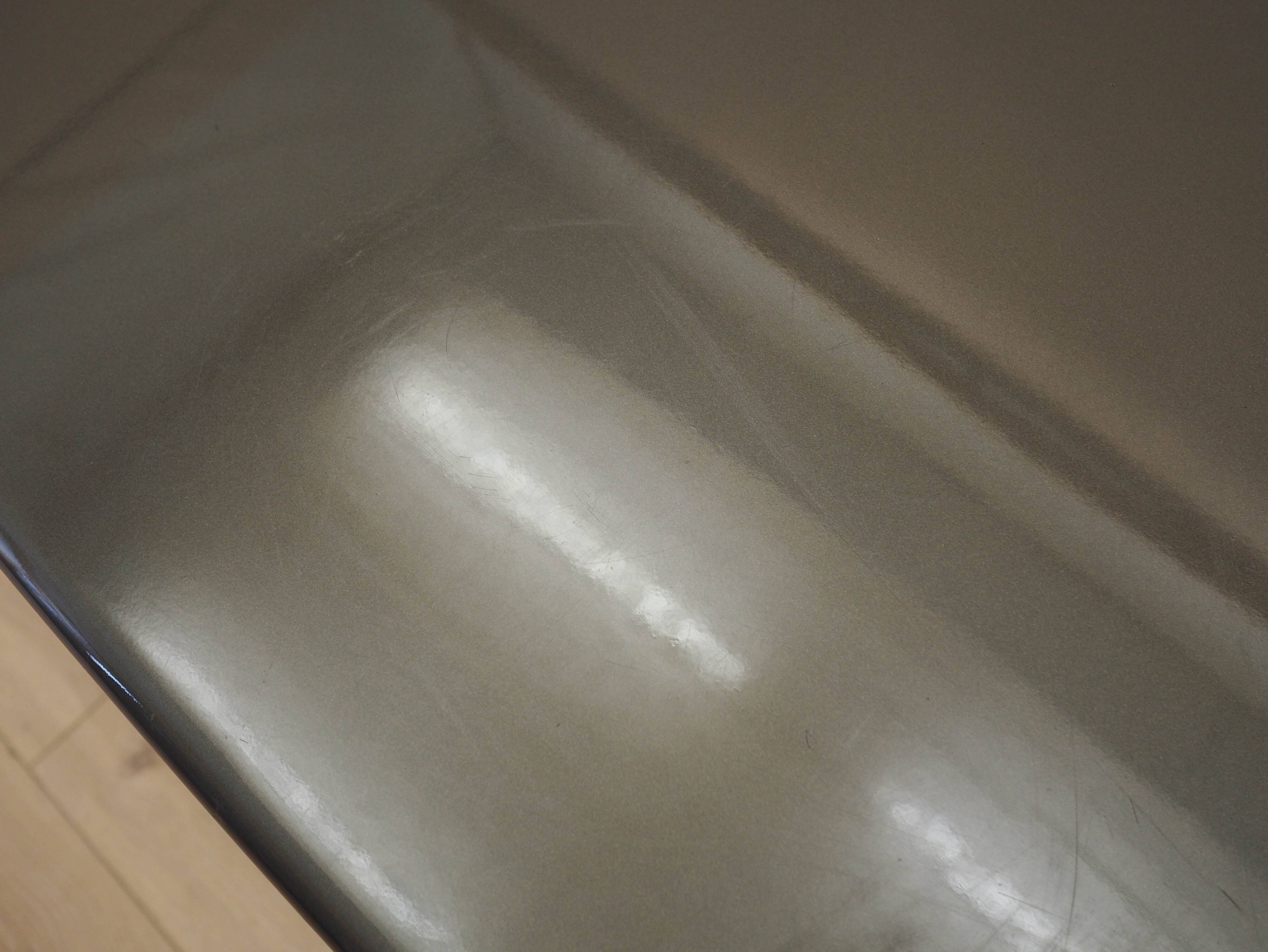 Grey coffee table, Italian design, 1970s, made in Italy