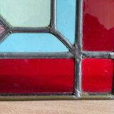 Polychrome stained glass window 1900