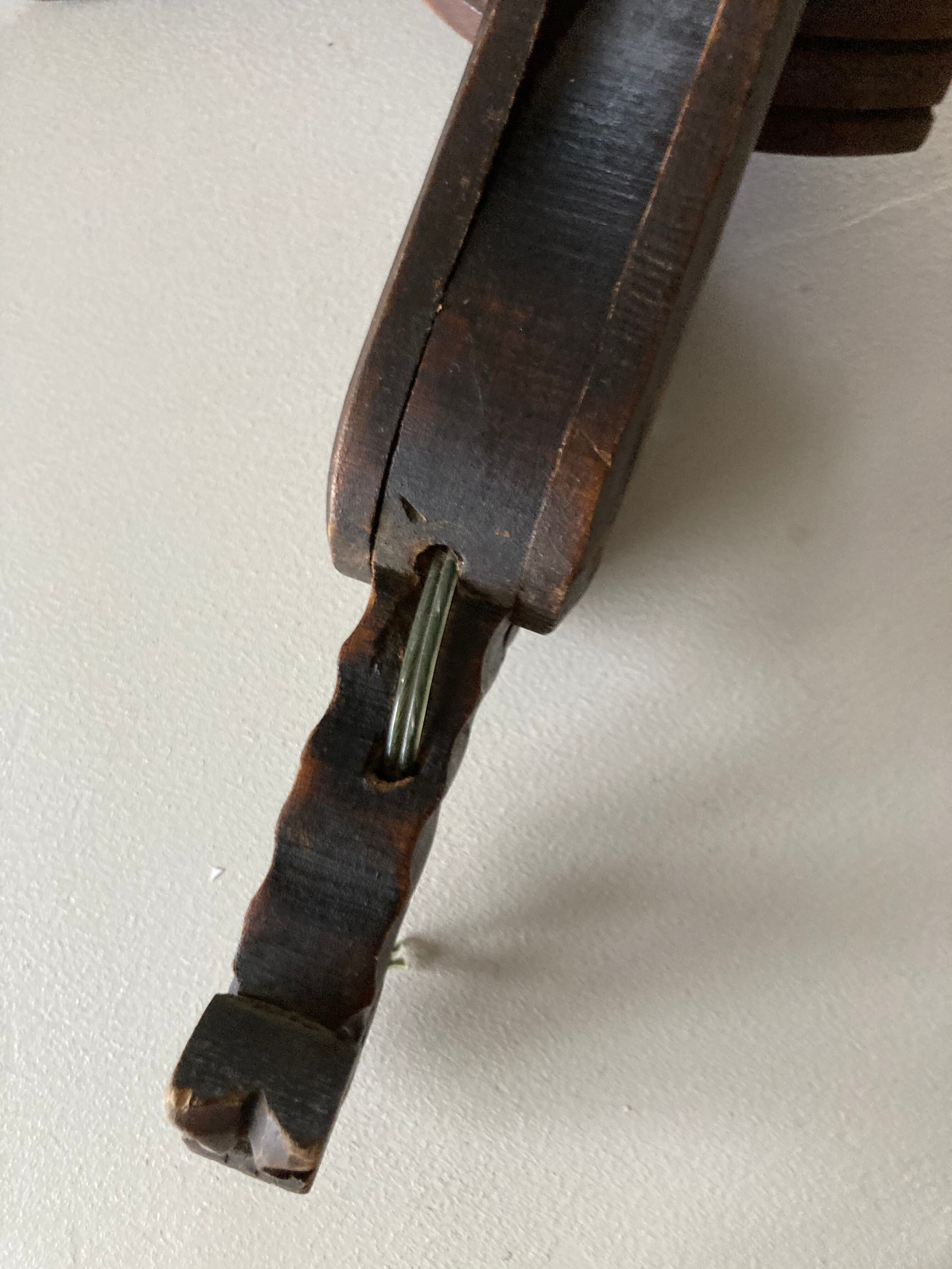 Pair of winged dragon sconces in carved wood