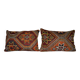Set of 2 vintage Turkish cushion covers 41x61 cm