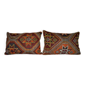 Set of 2 vintage Turkish cushion covers 41x61 cm