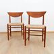 Ensemble de 2 chaises en teck par Peter Hvidt et Orla-Molgaard Nielsen