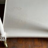 Side table on casters