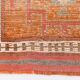 3x13 Orange Beige Vintage Runner Rug, 78x404Cm SK 6391