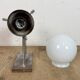 Vintage Art Deco Wall Light with Opal Glass, 1930s