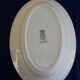 Oval flat in earthenware of Saint Amand numbered 3082 L 32 cm