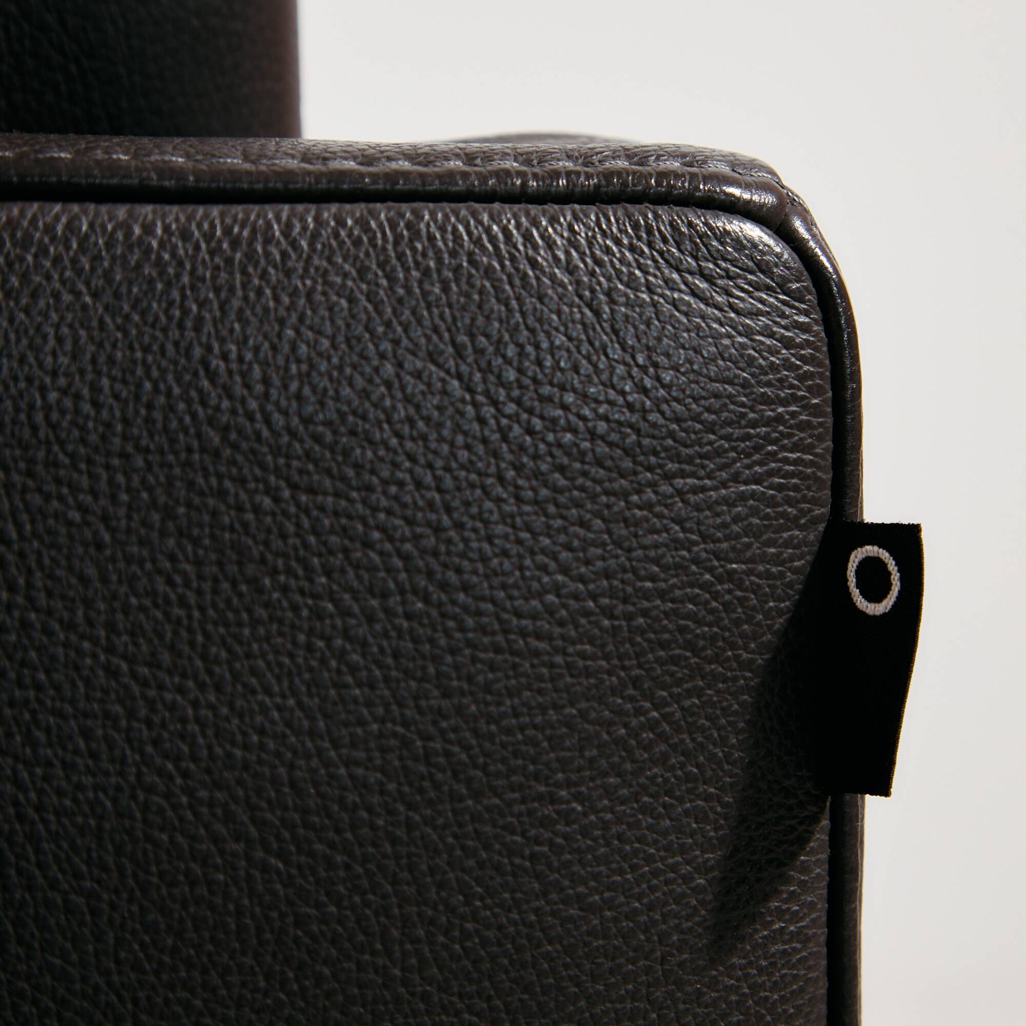 Visalia leather armchair by Coalesse