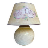 Ceramic table lamp 1970s by Sacavem