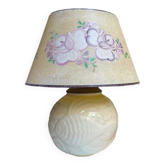 Ceramic table lamp 1970s by Sacavem