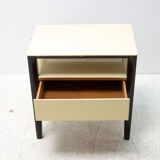 Modernist side or bedside table, Czechoslovakia, 1960s