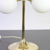 Atomic brass table lamp, Switzerland, 1960s