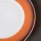 Space Age serving dish from the 70s, porcelain from the Royal Manufacture of Limoges