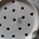 Digoin/Sarreguemines fruit strainer plate - Late 19th century early 20th century