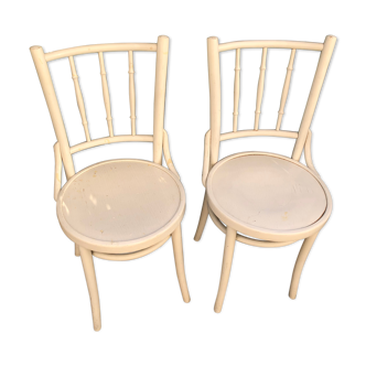 Paire chaises bistrot vintage