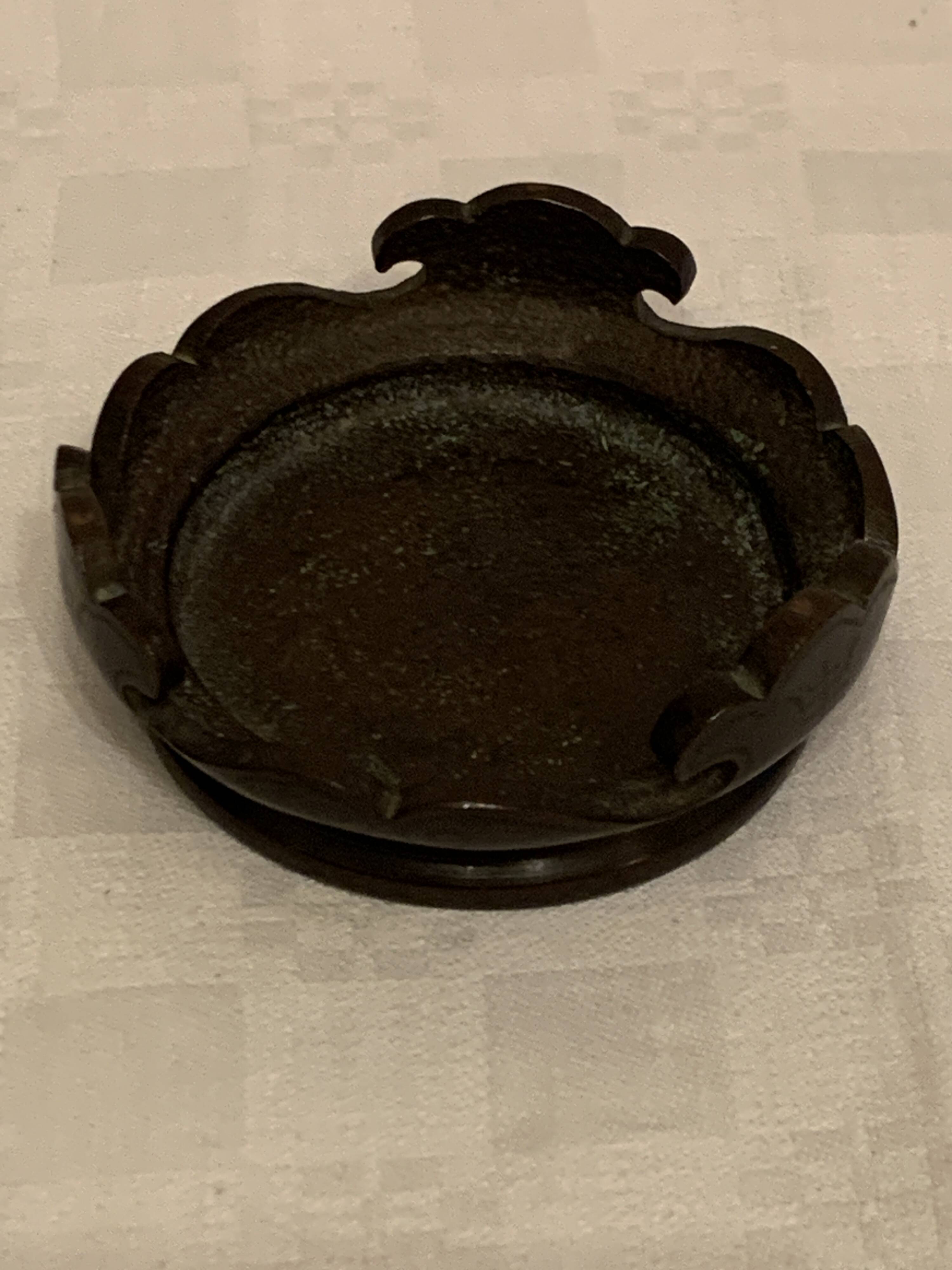 Bronze ashtray 1900