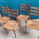 Series of 4 Danish teak chairs Arne Wahl Inversen