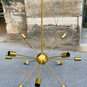 Lampadario Sputnik Anni '70 – 12 Punti Luce