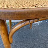 Viennese chair bentwood bistrot café Paris signed Baumann