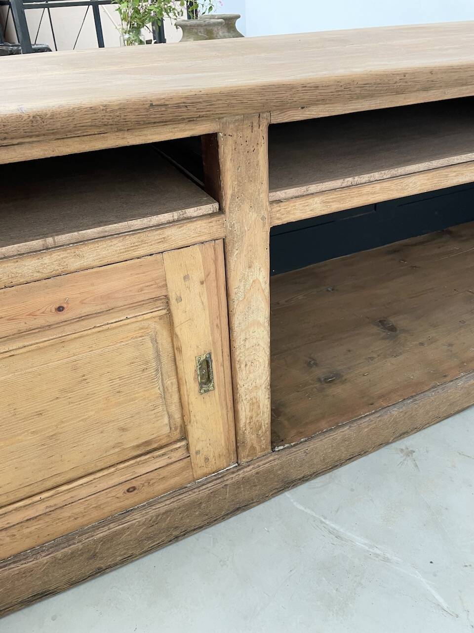 XXL oak and pine counter 350cm