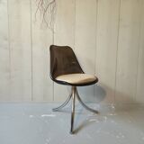 Plexiglas swivel chair