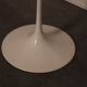 Coffee or side table in white marble by Eero Saarinen for Knoll