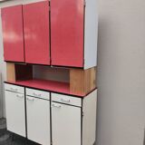 Furniture low, high, column in formica two-tone