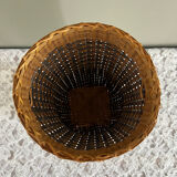 Bamboo vase for dried flowers