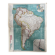 Old map of South America — Trade routes | Brazil, Argentina