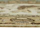 Handmade oriental contemporary 1980s 304 cm x 377 cm beige wool carpet