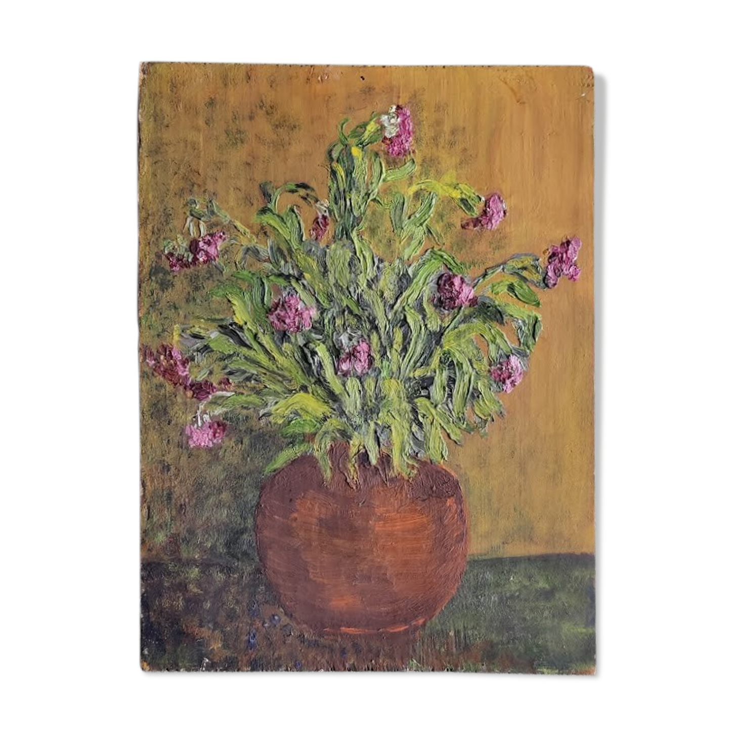 Painting on panel