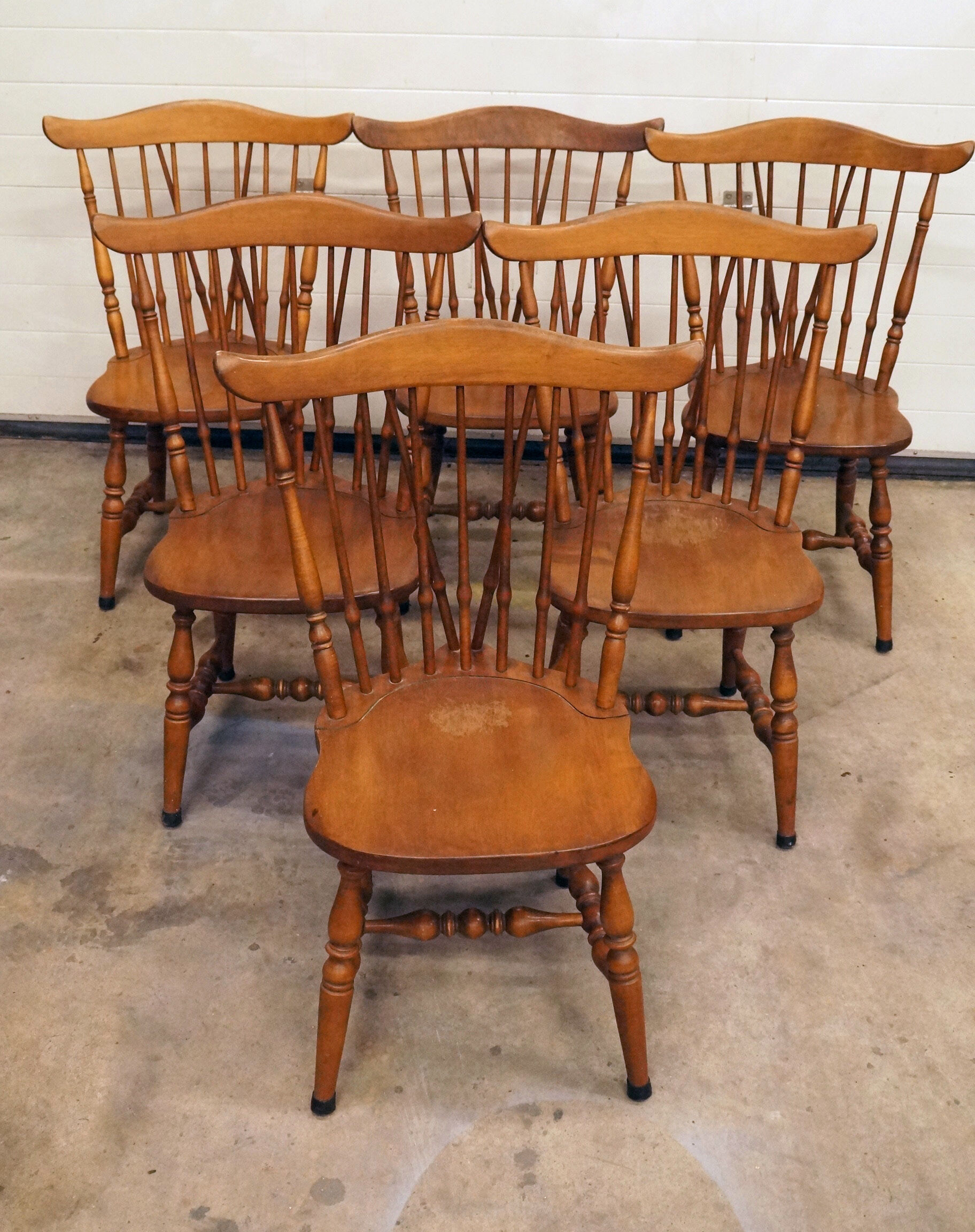 Set of 6 chairs Sprague & Carleton