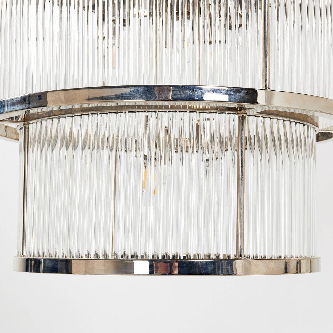 Contemporary suspension "Pasadena" in glass and metal by Eichholtz – Netherlands