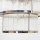 Contemporary suspension "Pasadena" in glass and metal by Eichholtz – Netherlands